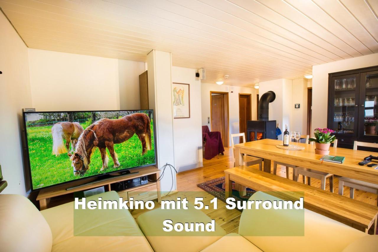 Wohlfuehl-Ferienwohnung 80 Qm, 8 Personen, Aussicht & Heimkino Todtnau Dış mekan fotoğraf